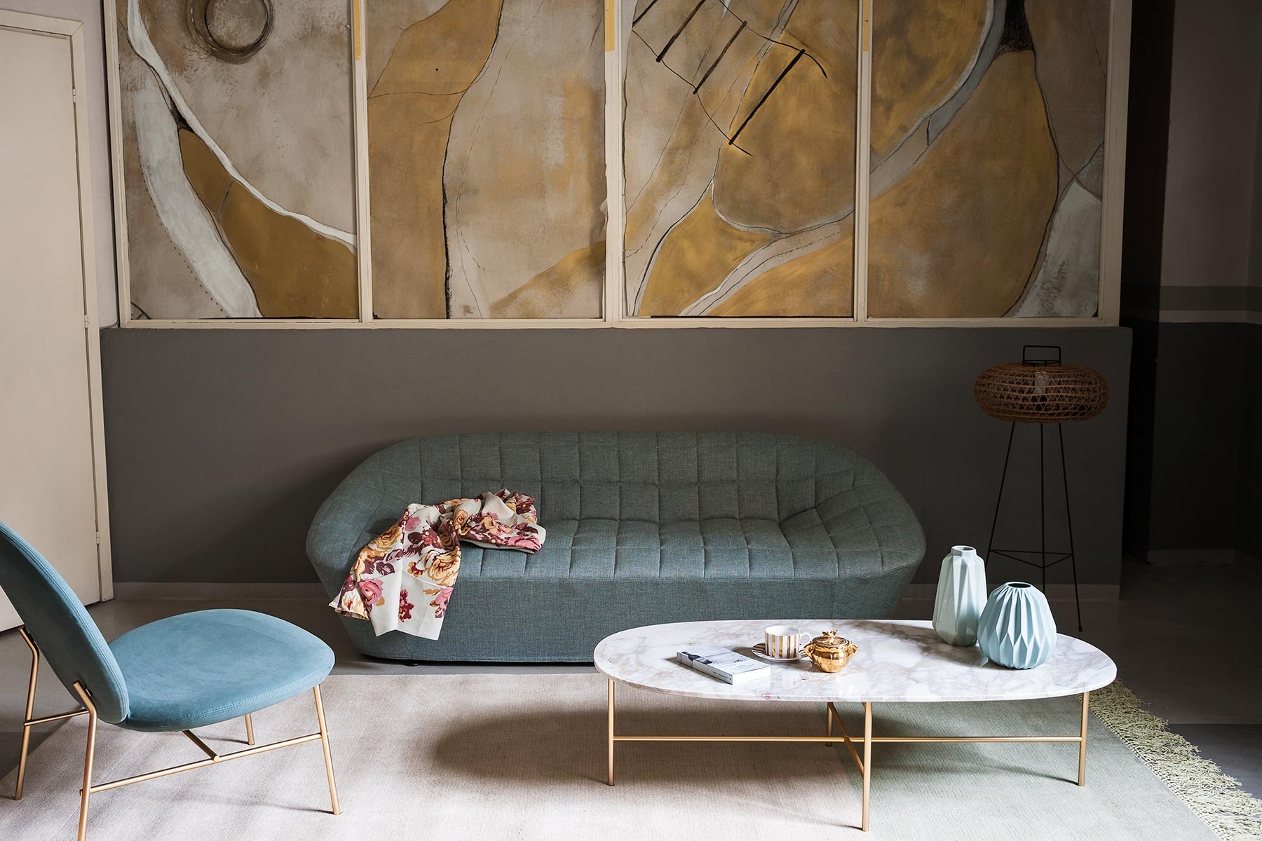 Tacchini Millennium Drive Sofa | Fabric Living Room Furniture - Ultra Modern