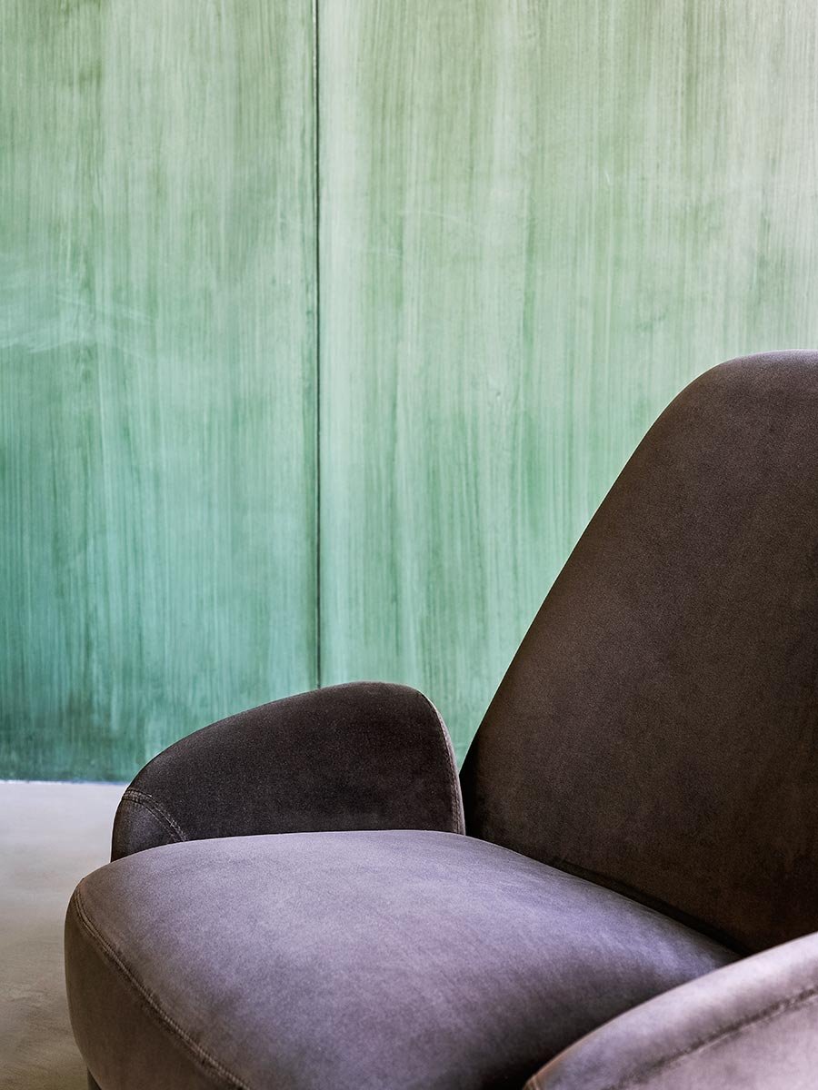 Santiago Armchair lounge from Tacchini, designed by Claesson Koivisto Rune