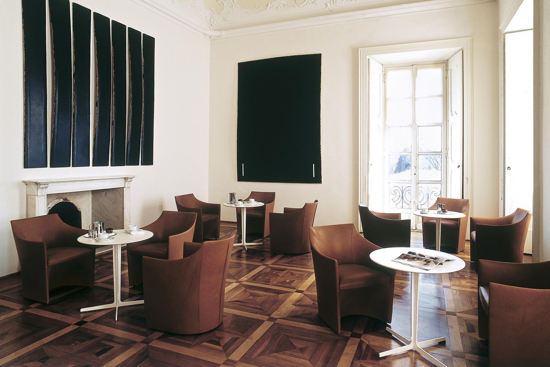 Mayfair Armchair lounge from Tacchini, designed by Christophe Pillet