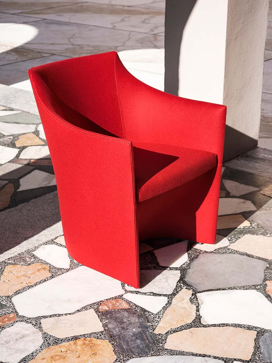 Mayfair Armchair lounge from Tacchini, designed by Christophe Pillet