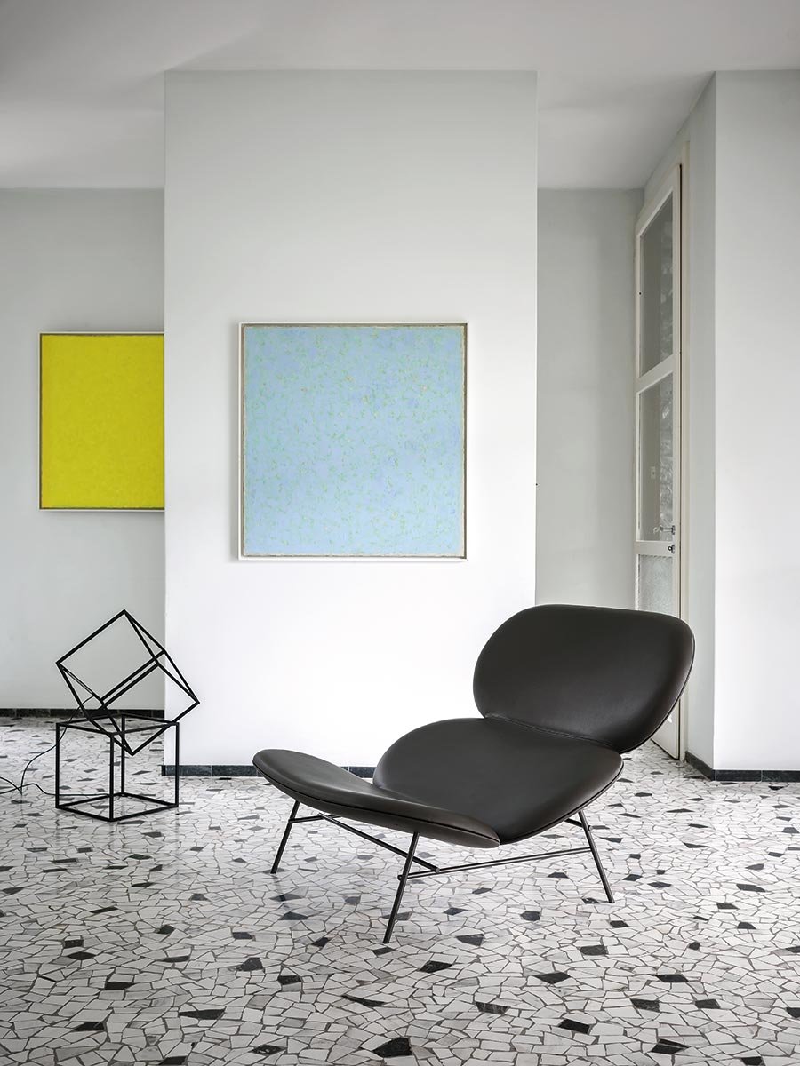 Kelly L Lounge Chair from Tacchini, designed by Claesson Koivisto Rune