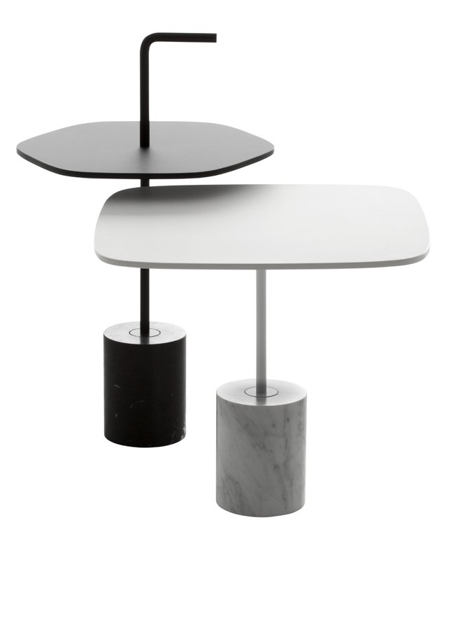 Jey Table end from lapalma, designed by Francesco Rota