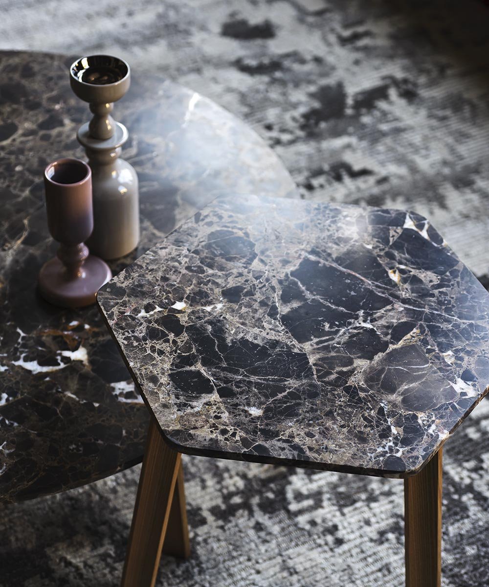 Ruler Marble Coffee Table from Tacchini