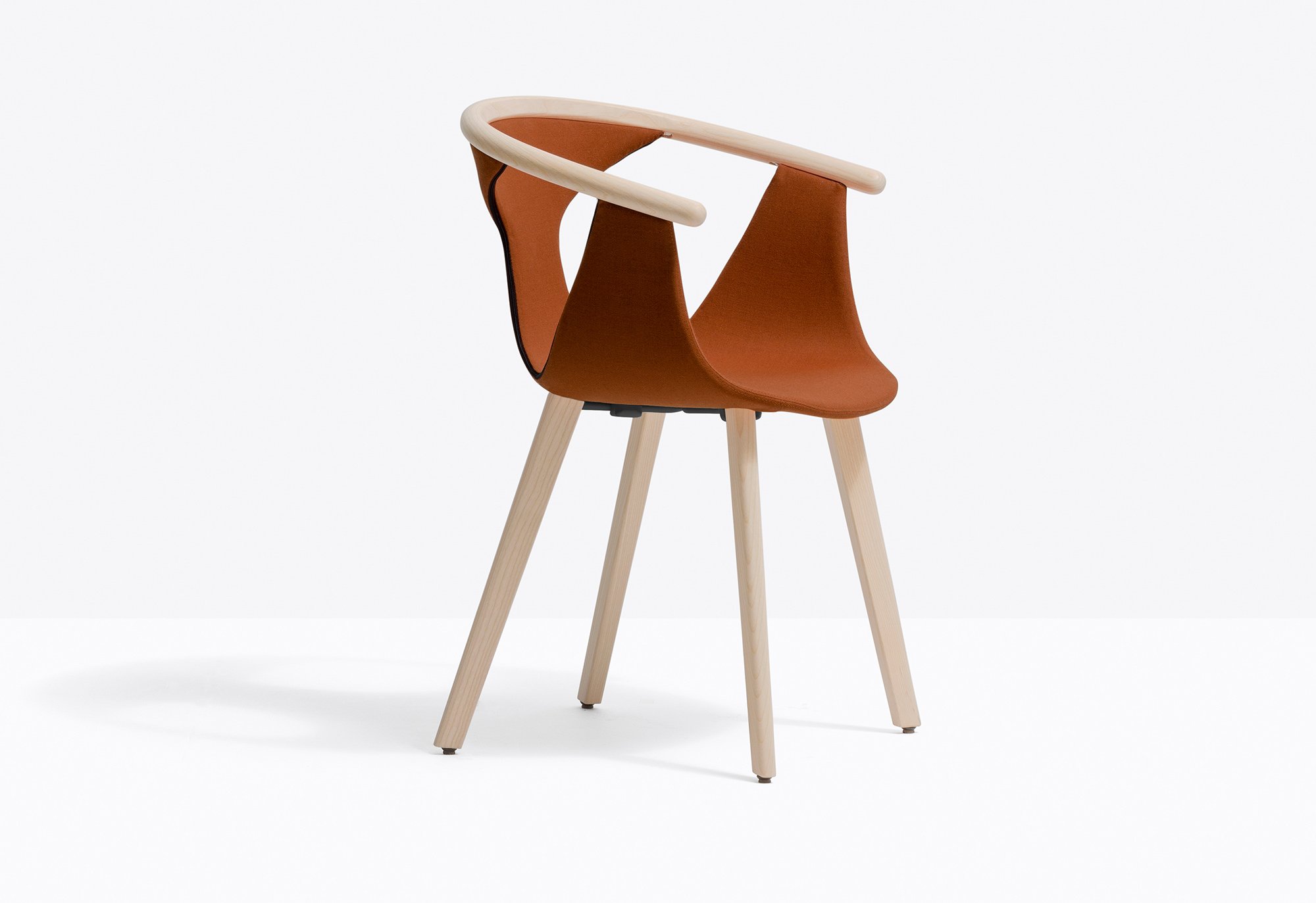 Fox Soft Chair from Pedrali, designed by Patrick Norguet