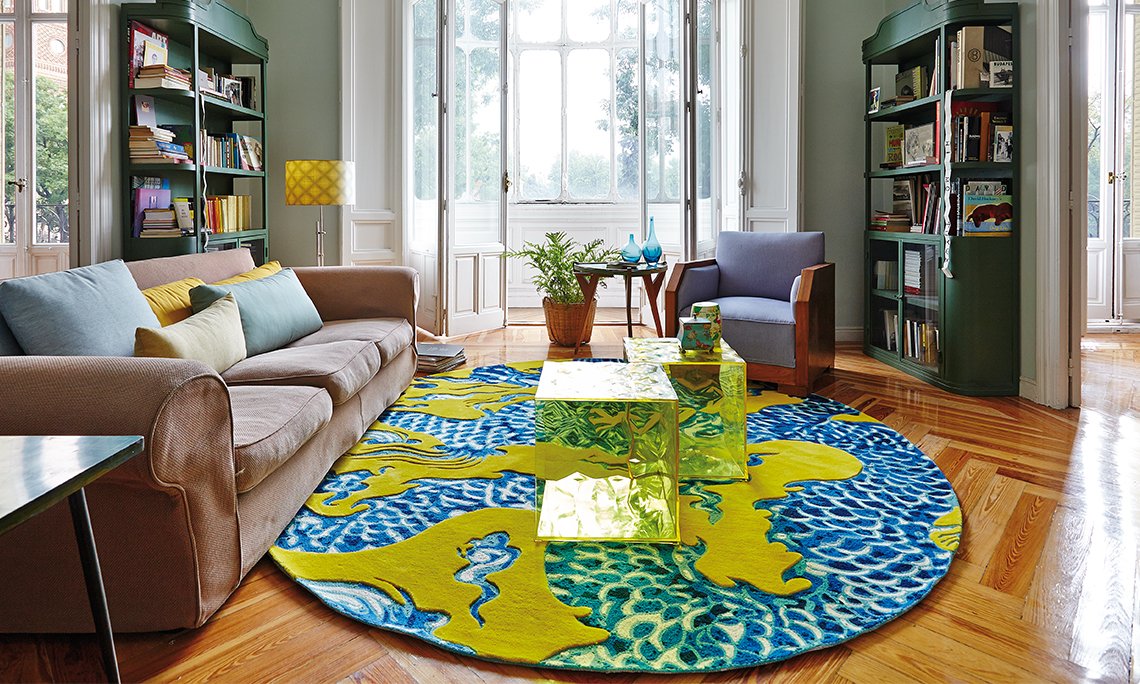 mangas original mini campana rug