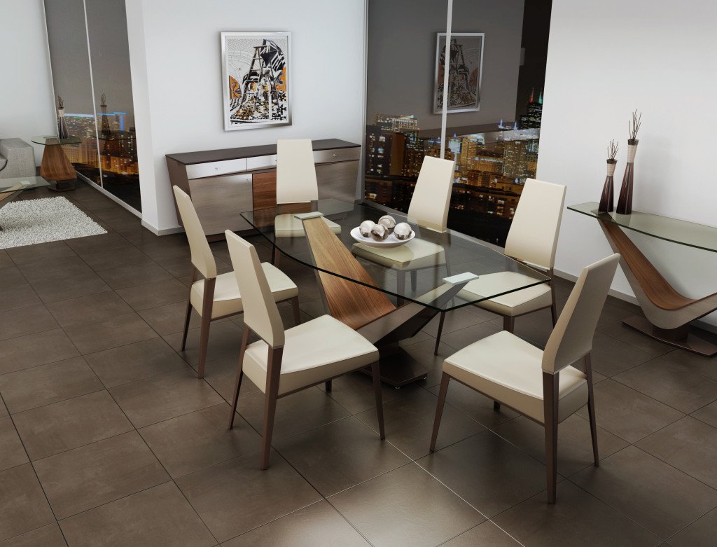 Victor Table dining from Elite Modern, designed by Carl Muller