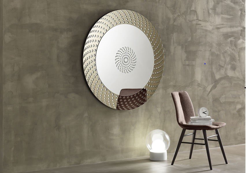 City Life Mirrors from Tonelli, designed by Francesca Arrighi