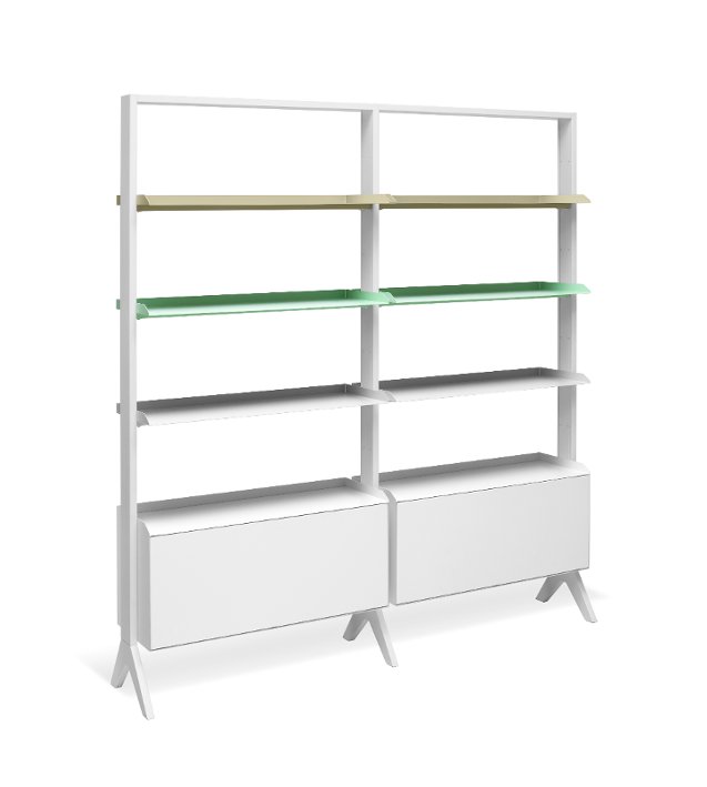 SCALA Shelfing System bookcase from Muller