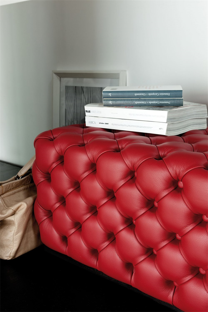 Alcide Pouf from Porada, designed by Otto Moon