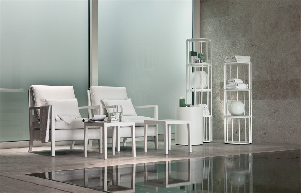 Cell Side Table end from Porada, designed by Marelli & Molteni