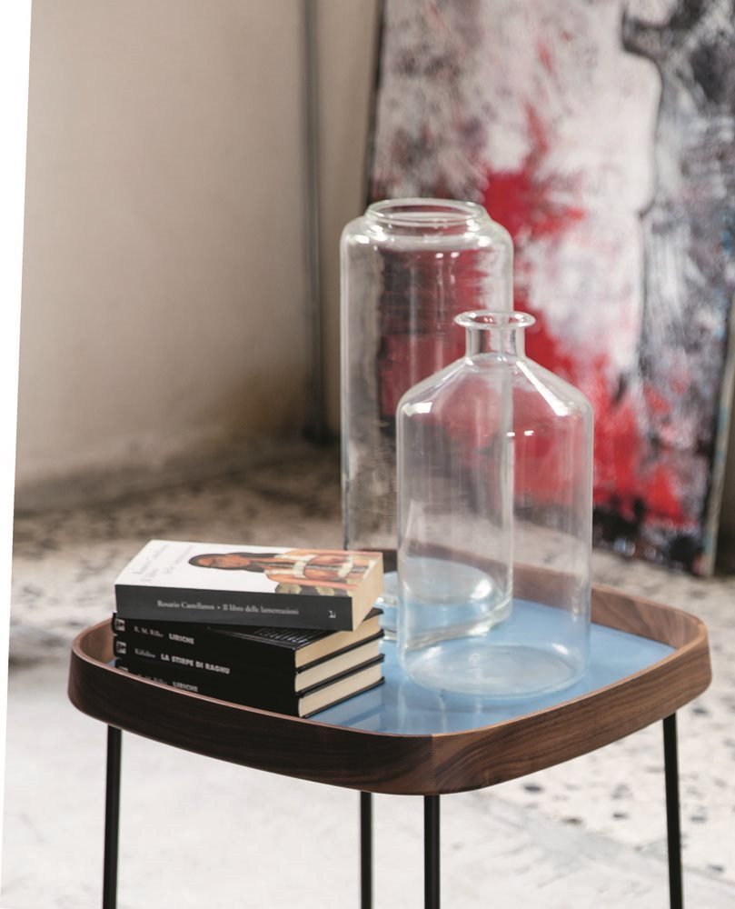 Fritz Side Table end from Porada, designed by C. Ballabio