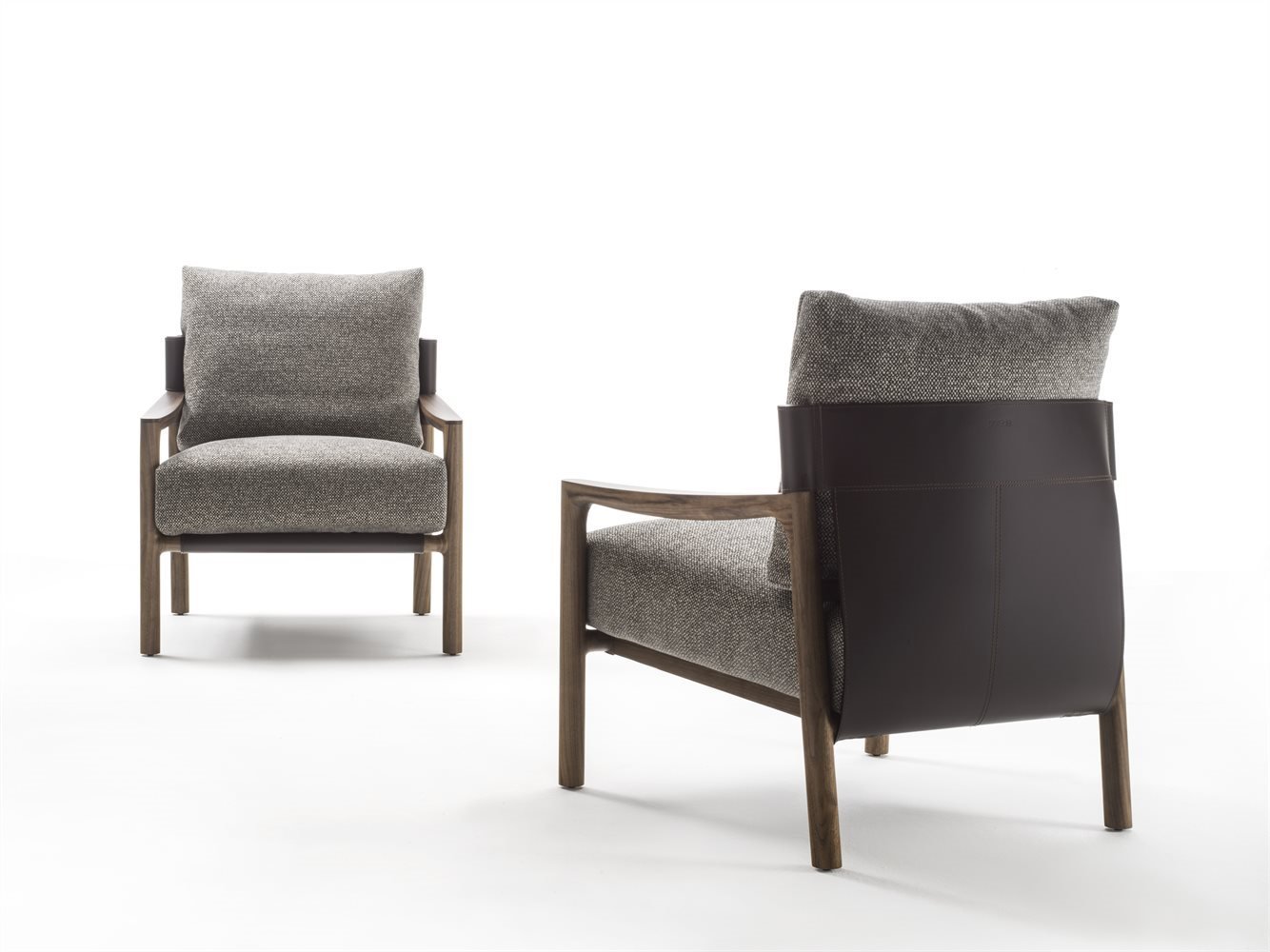 Vera Arm Chair lounge from Porada, designed by Gabriele & Oscar Buratti