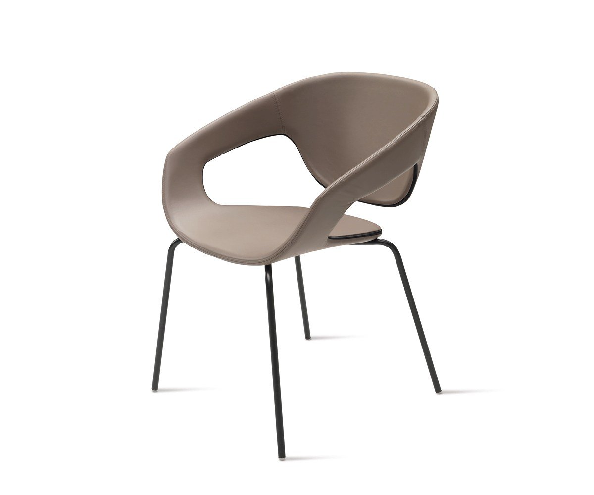 Vad 4G Padded Chair from Horm, designed by Luca Nichetto