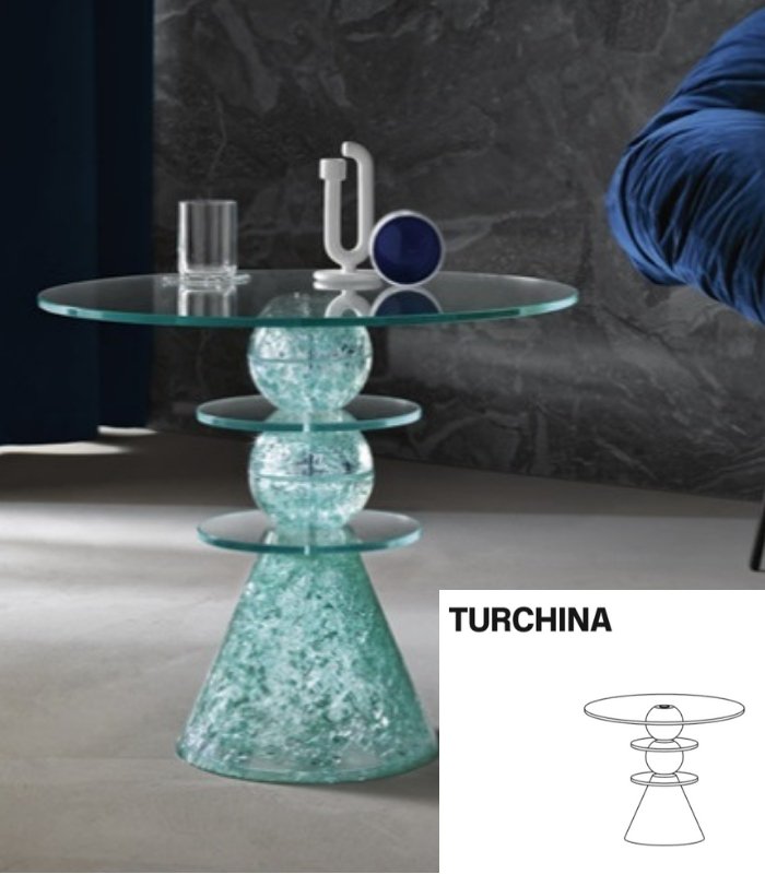 Il Paese delle Meraviglie end table from Tonelli, designed by Paolo Lomazzi
