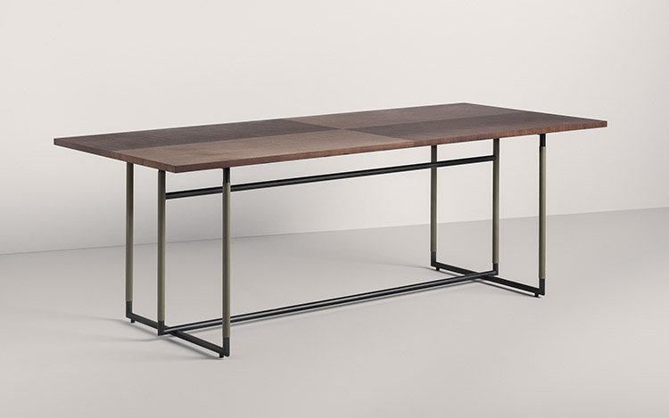 Bak Dining Table from Frag, designed by Ferruccio Laviani