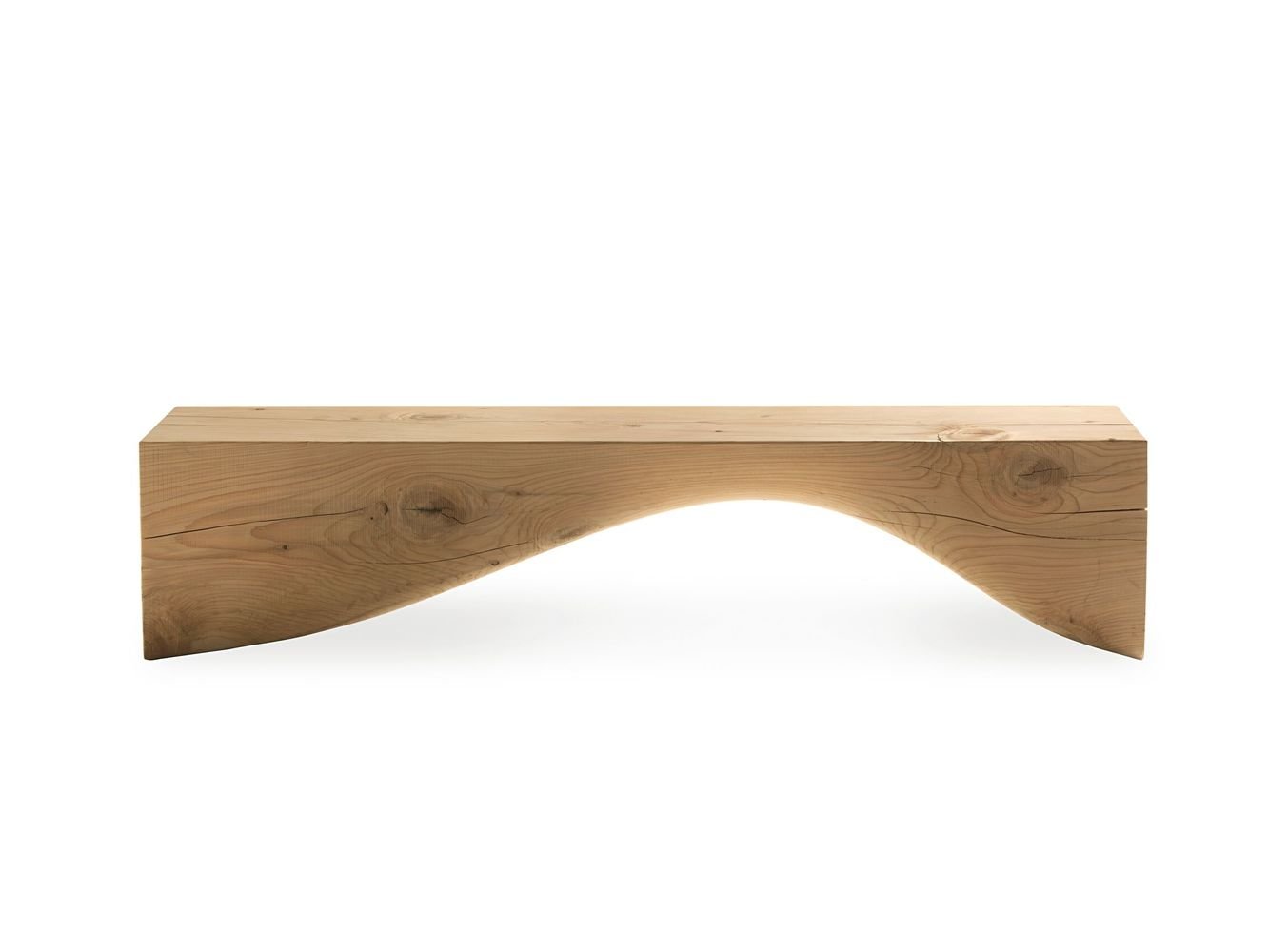 Curve Bench from Riva 1920, designed by Brodie Neill