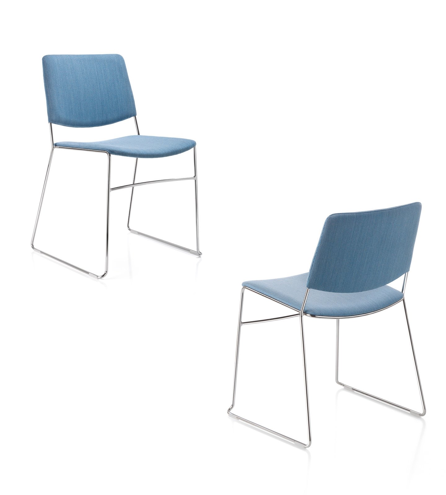 Link F Chair from Fornasarig, designed by Luca Fornasarig