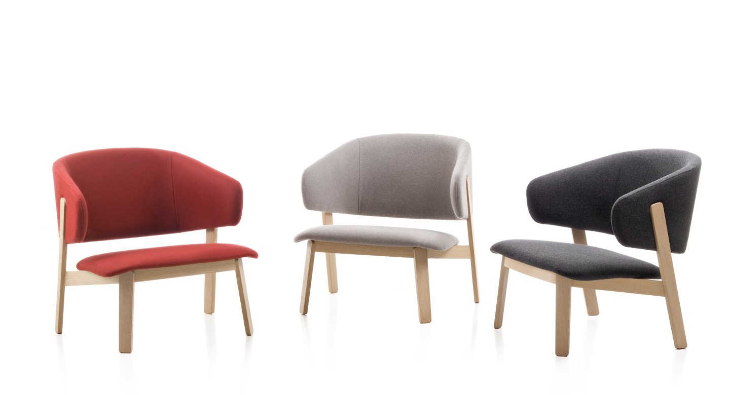 Wolfgang Lounge chair from Fornasarig, designed by Luca Nichetto