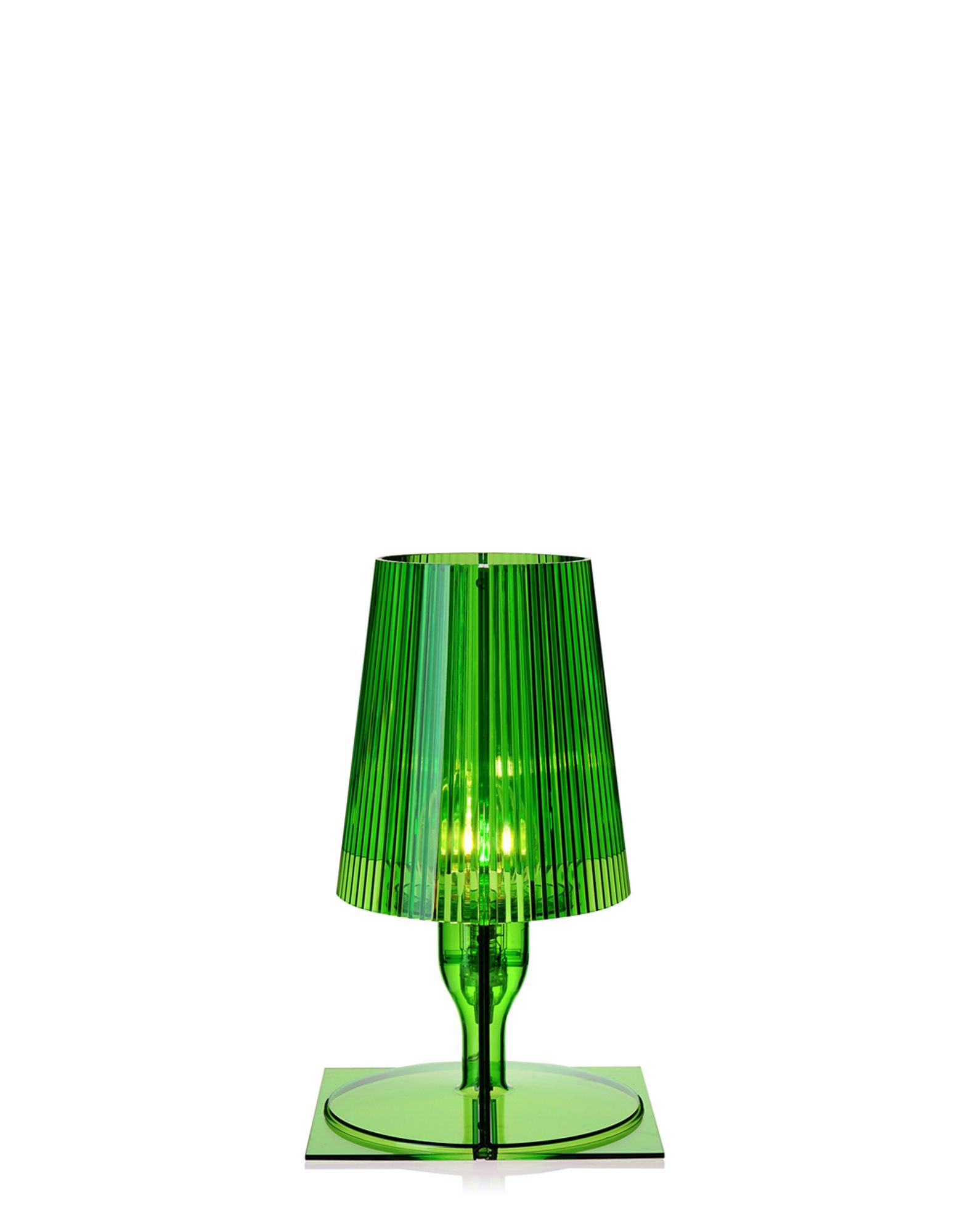 Take Table Lamp lighting from Kartell, designed by Ferruccio Laviani