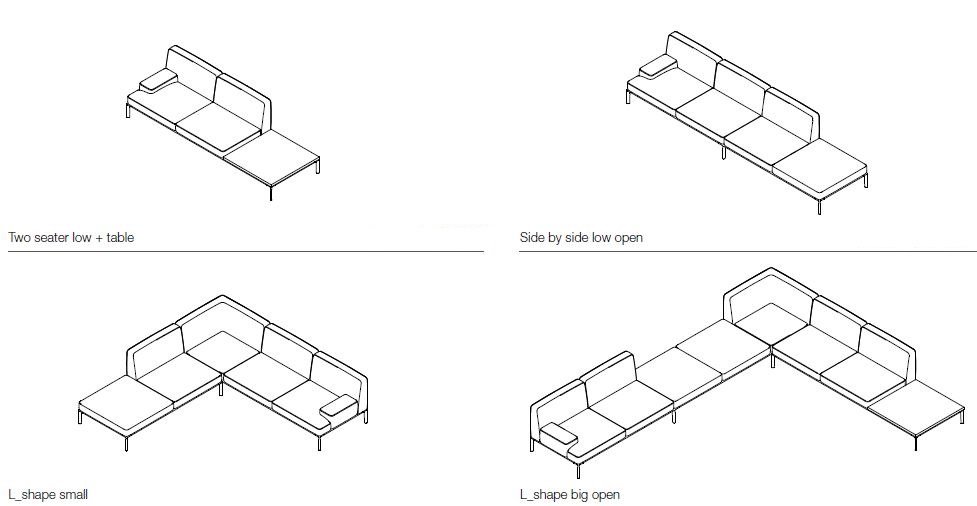 Add Soft Sofa modular from lapalma, designed by Francesco Rota