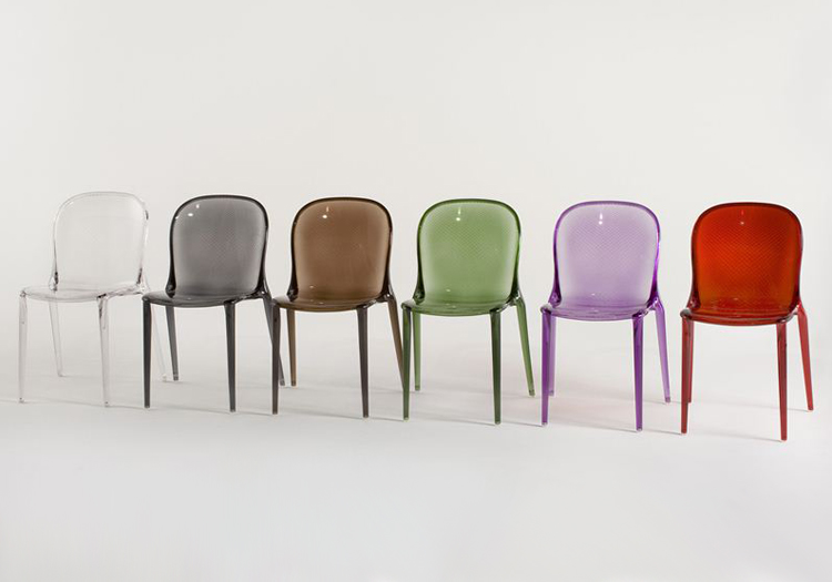 Thalya chair from Kartell, designed by Patrick Jouin