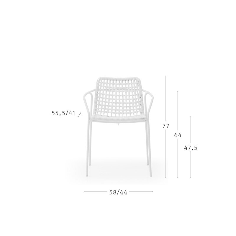 Sey Armchair from Billiani, designed by Emilio Nanni