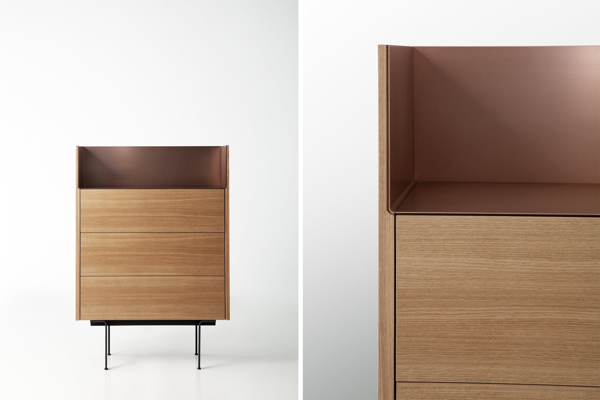 Stockholm Chest of Drawers from Punt Mobles, designed by Mario Ruiz