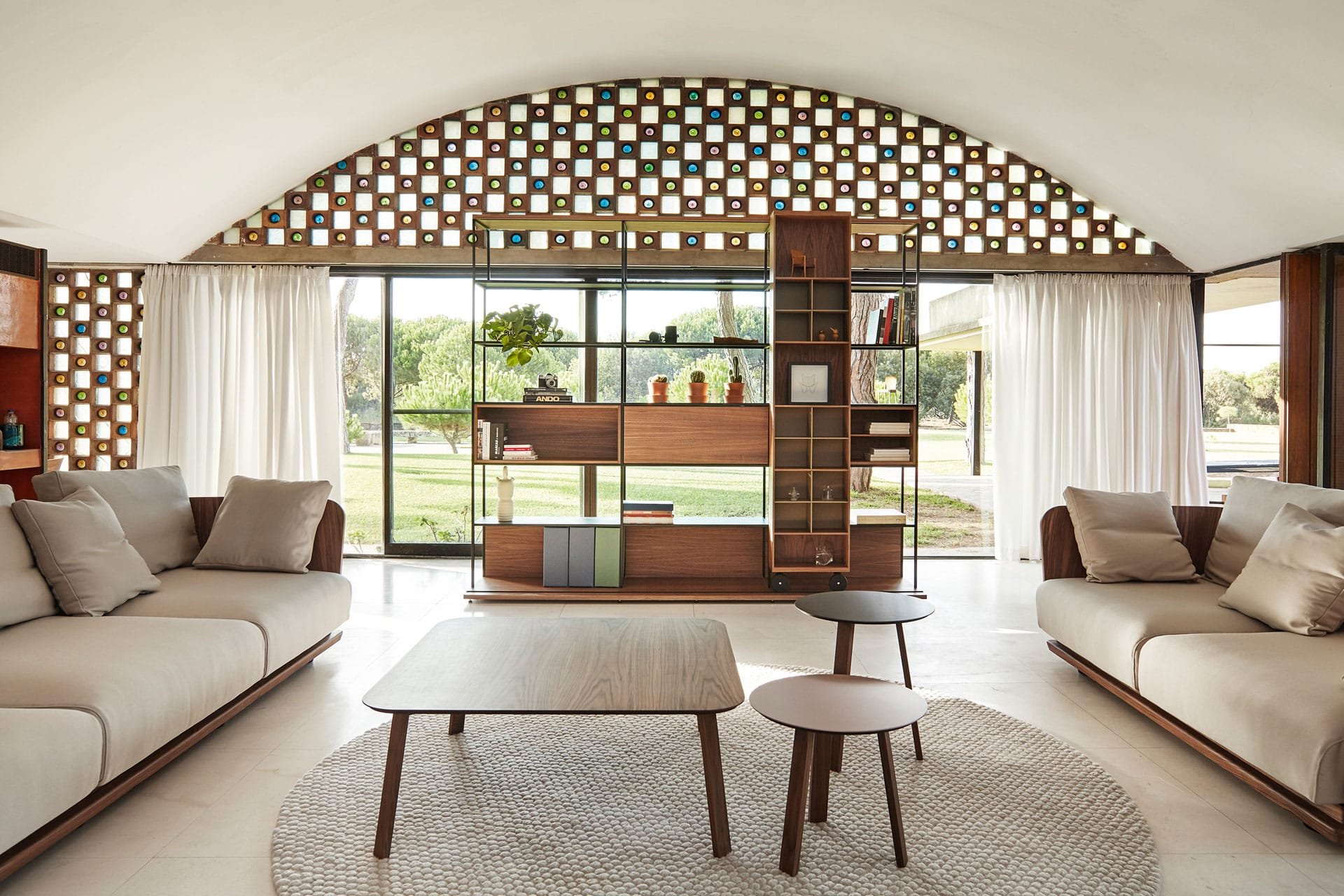 Literatura Open Bookcase sideboard from Punt Mobles, designed by Vicent Martinez