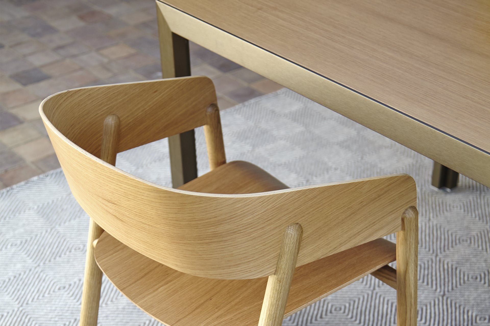 Mava Dining Chair from Punt Mobles, designed by Stephanie Jasny