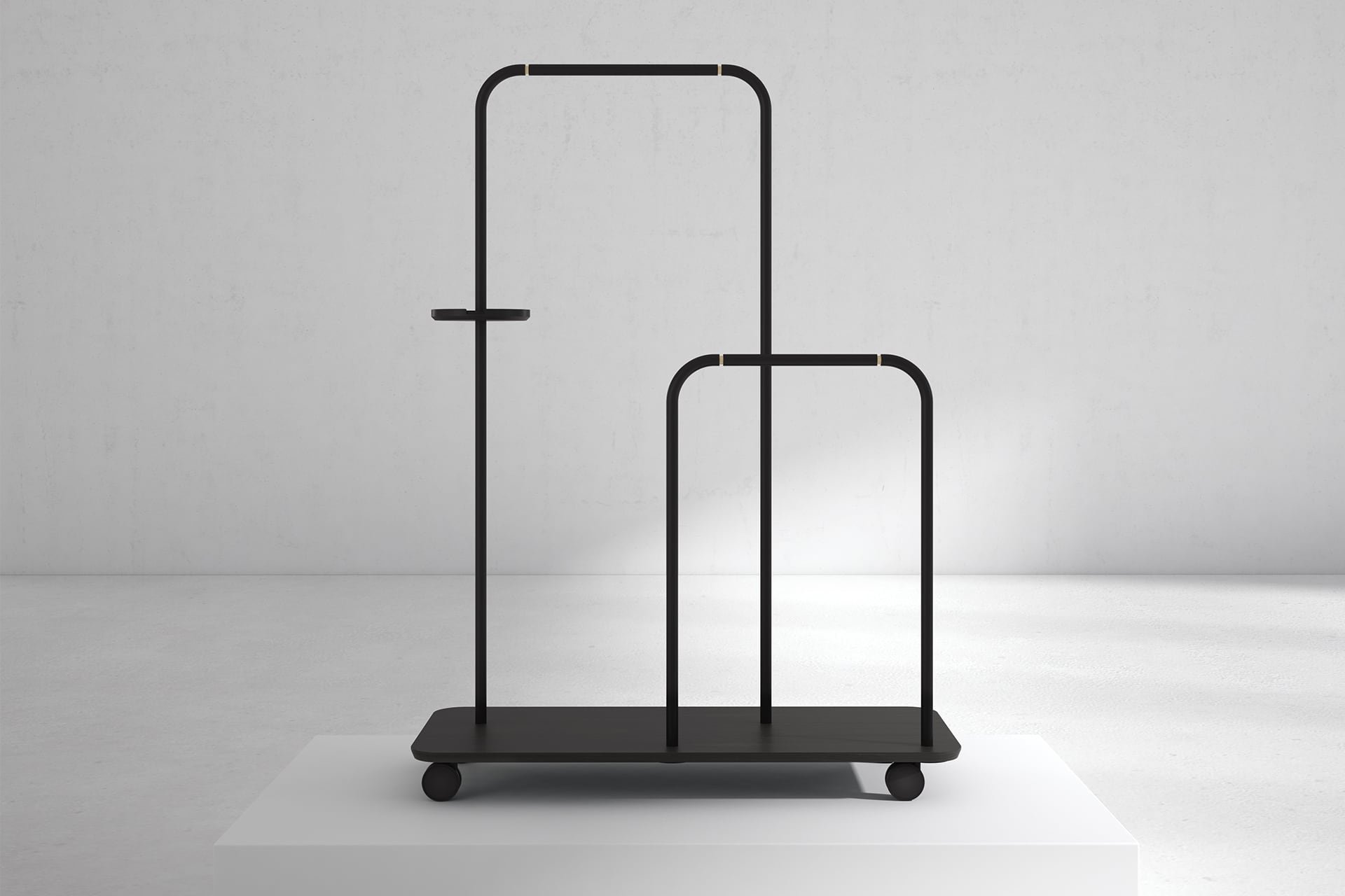 Platel Coat Hanger accessory from Punt Mobles, designed by Note Design Studio