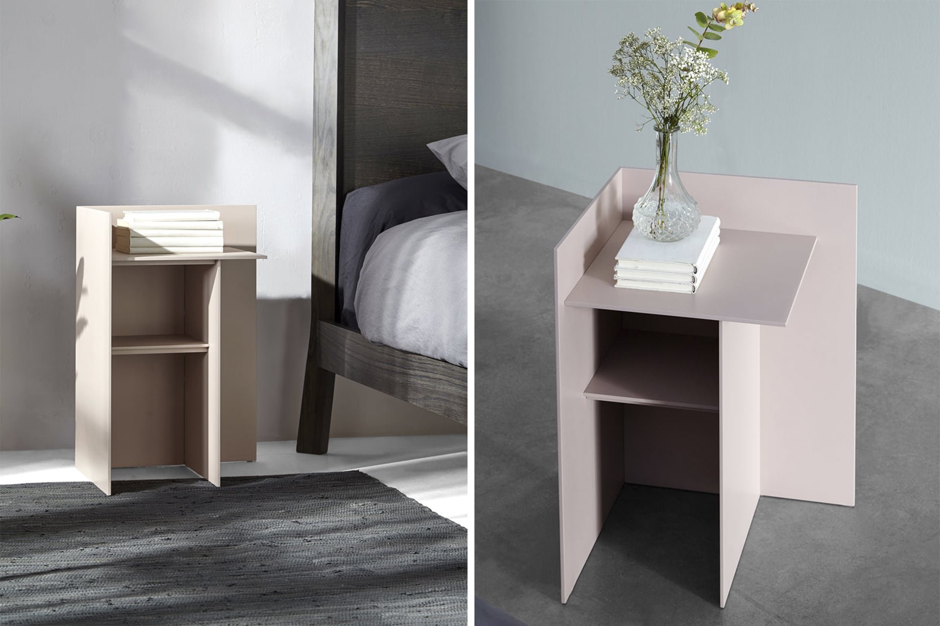 Cuatro Bedside Table  from Punt Mobles, designed by Nathan Yong