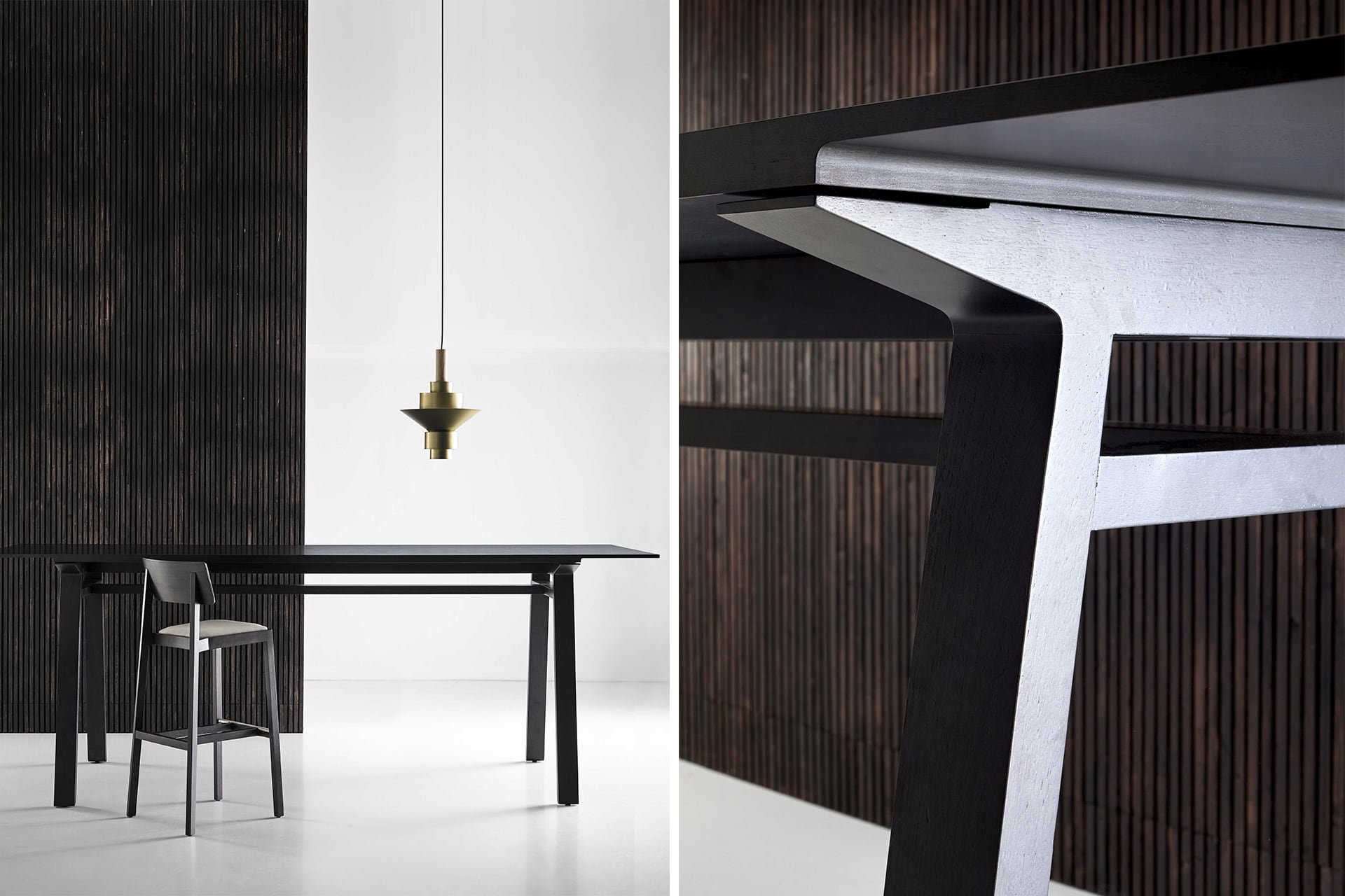 Mitis Wood Dining Table from Punt Mobles, designed by Mario Ruiz