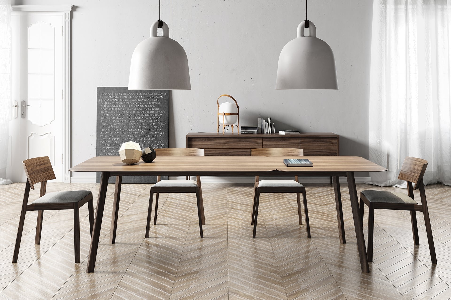 Transalpina Dining Table from Punt Mobles, designed by CuldeSac