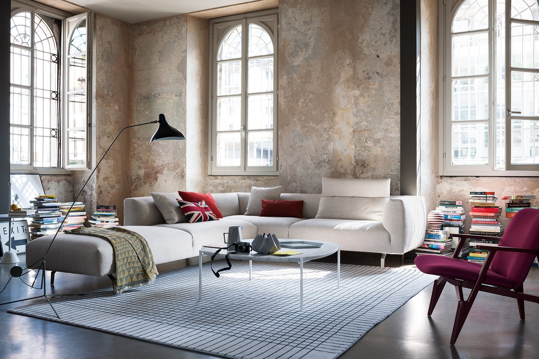 Ongewapend Klagen indruk Zanotta Kim Sofa | Metal | Living Room Furniture - Ultra Modern