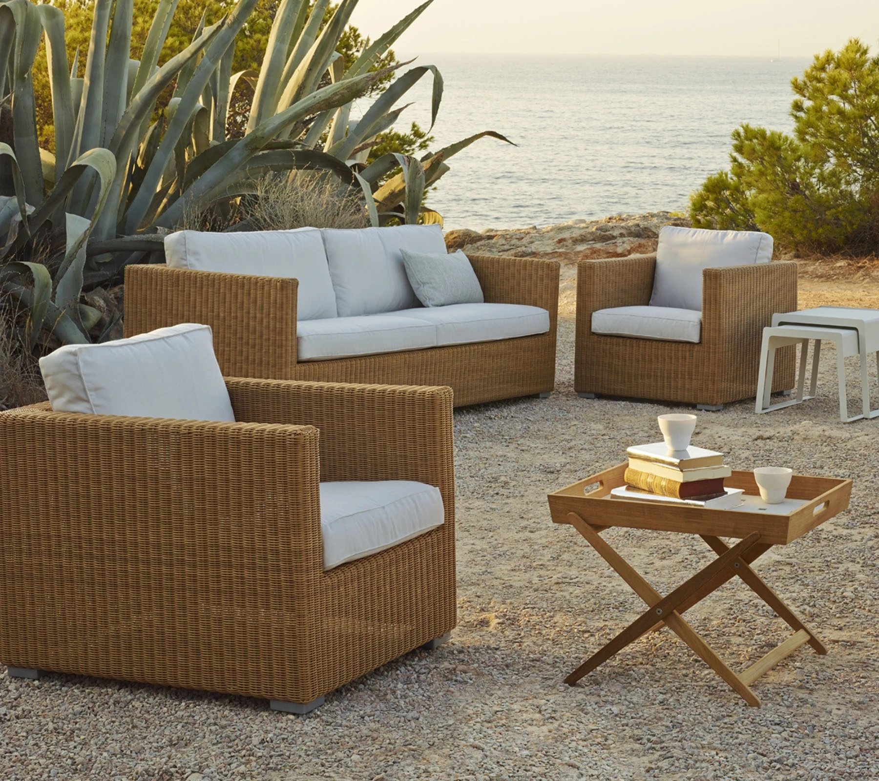 Cane-line Chester 3-Seater Sofa | Wooden | Outdoor-Patio Furniture ...