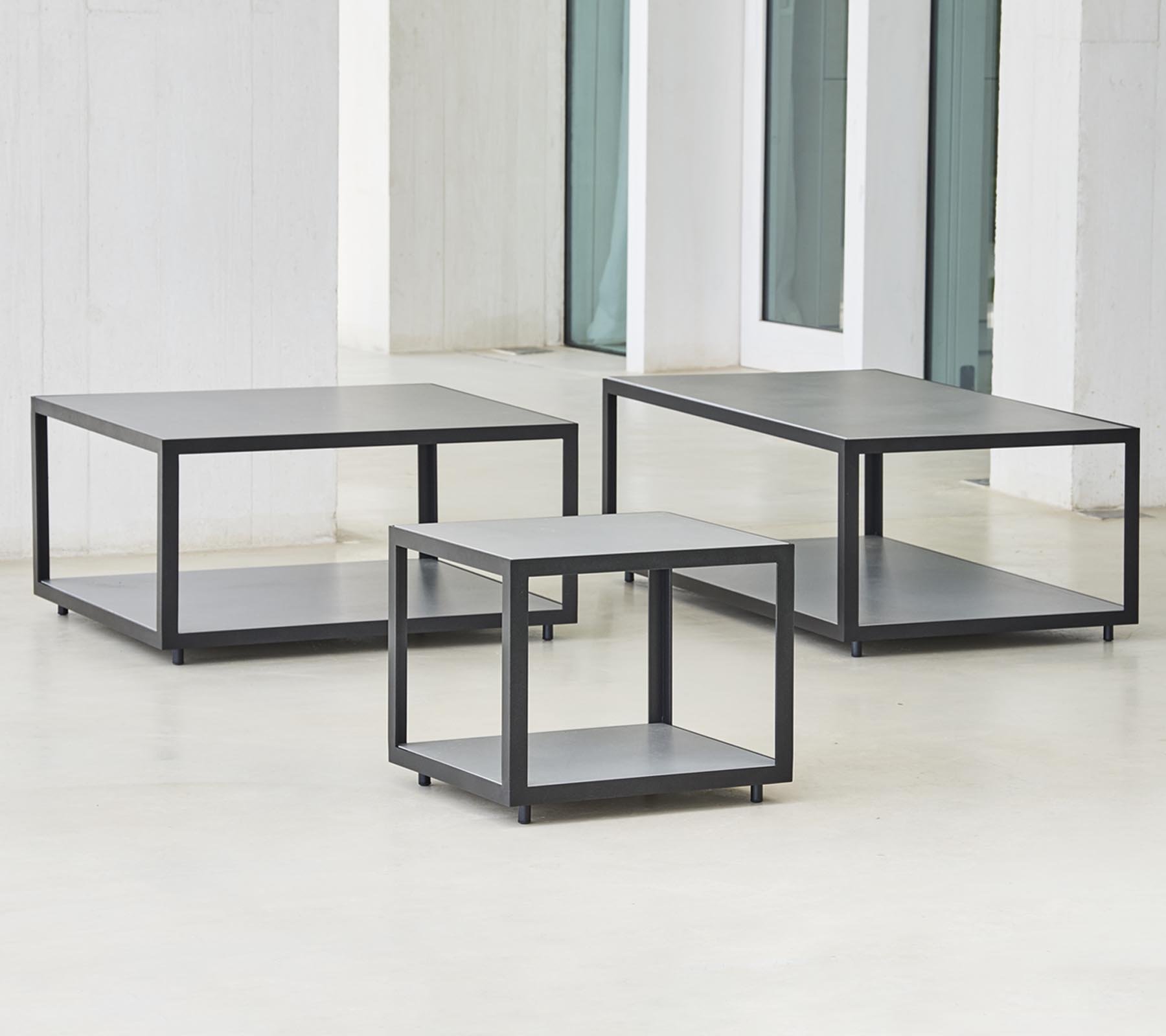 Level Coffee Table from Cane-line, designed by byKATO
