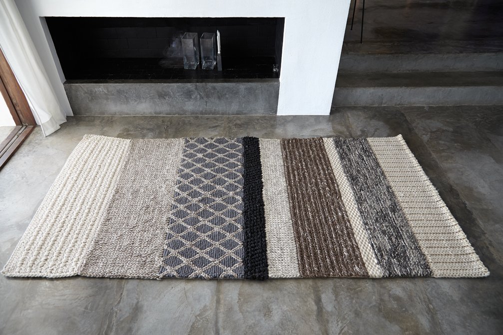 Gan Rugs Spaces Raw Rugs, Fabric