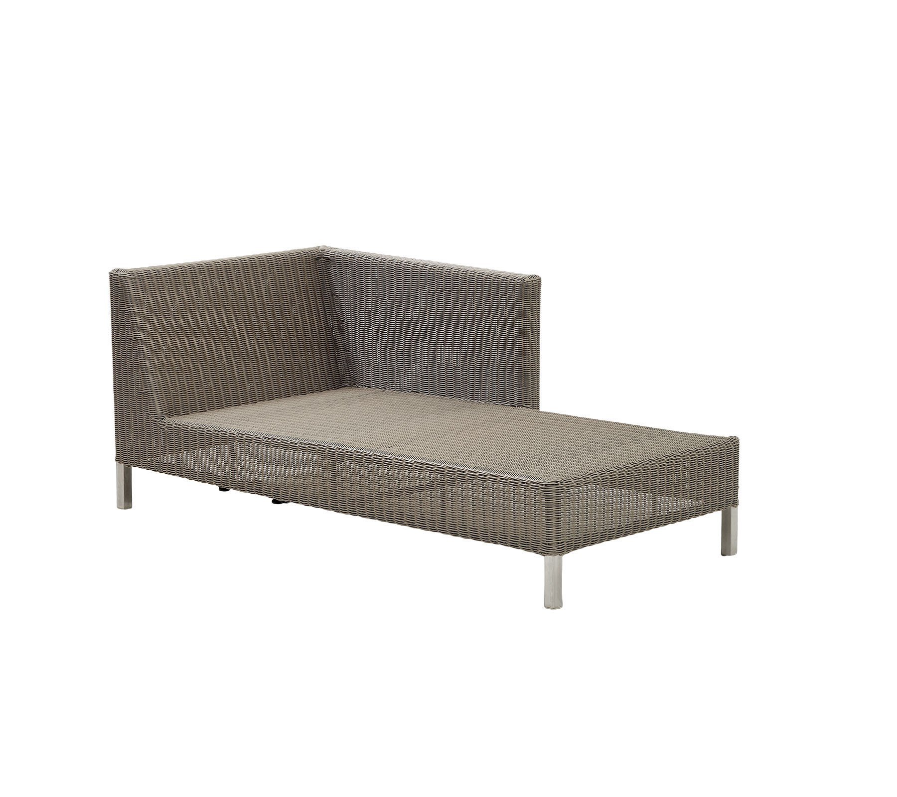 Cane-line Connect Left Chaise Lounger | Wooden | Outdoor-Patio ...