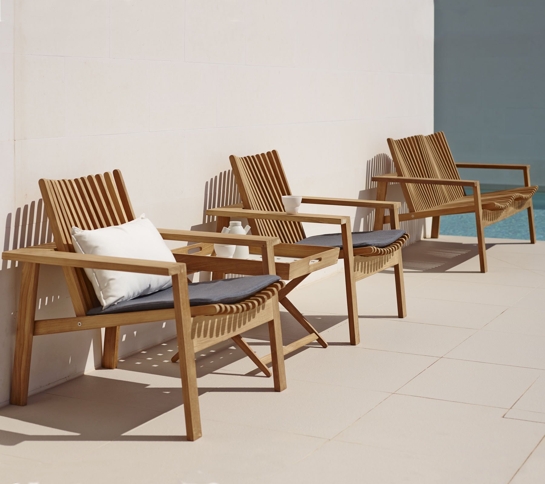 Cane-line Amaze Lounge Chair | Wooden | Outdoor-Patio Furniture - Ultra ...
