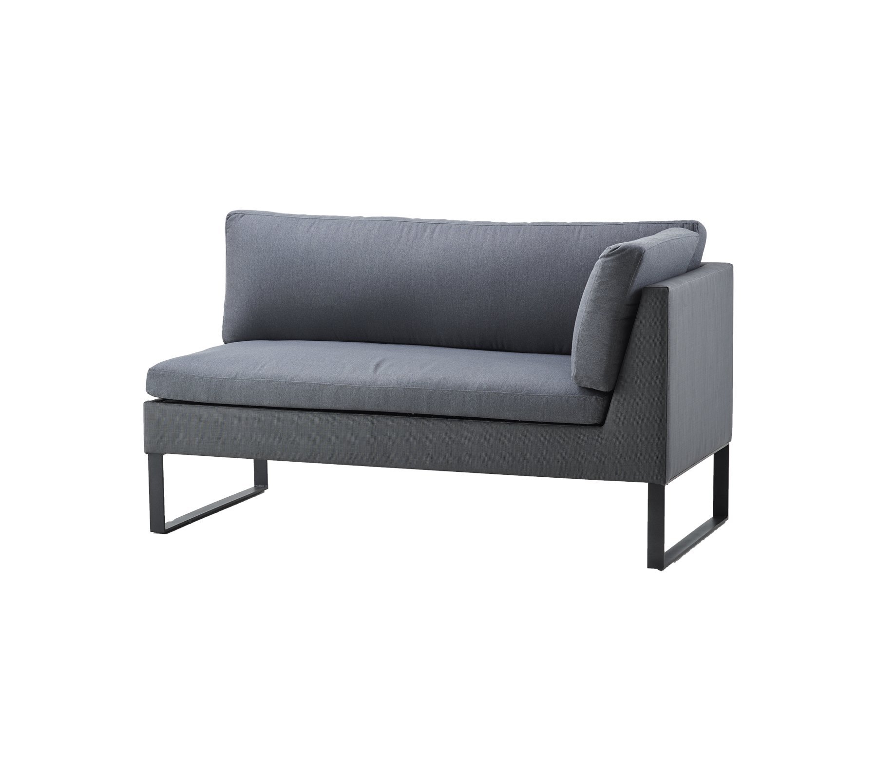 Flex 2 Seat Left Module Sofa modular from Cane-line, designed by Cane-line Design Team