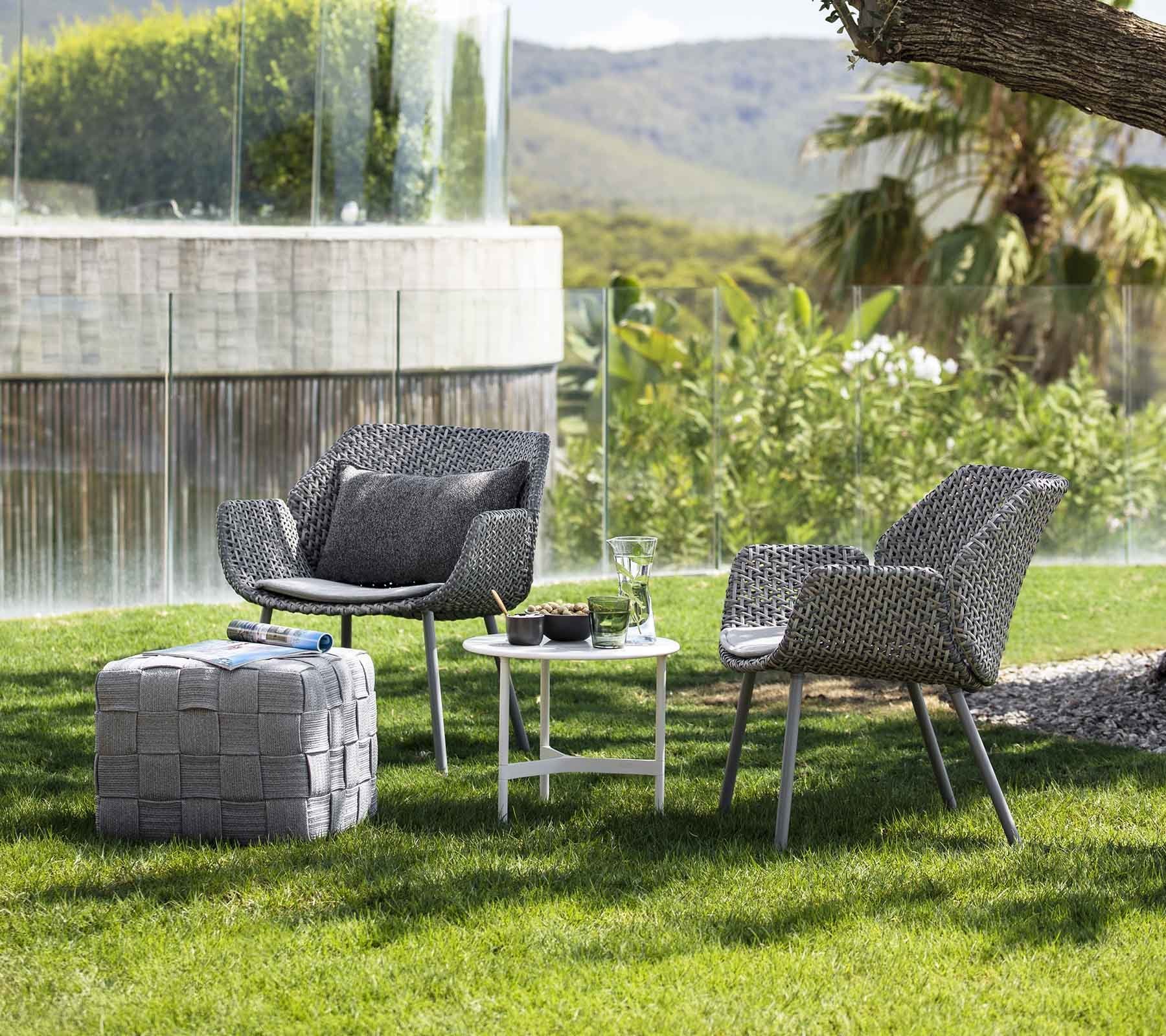 Vibe Chair lounge from Cane-line, designed by Welling/Ludvik