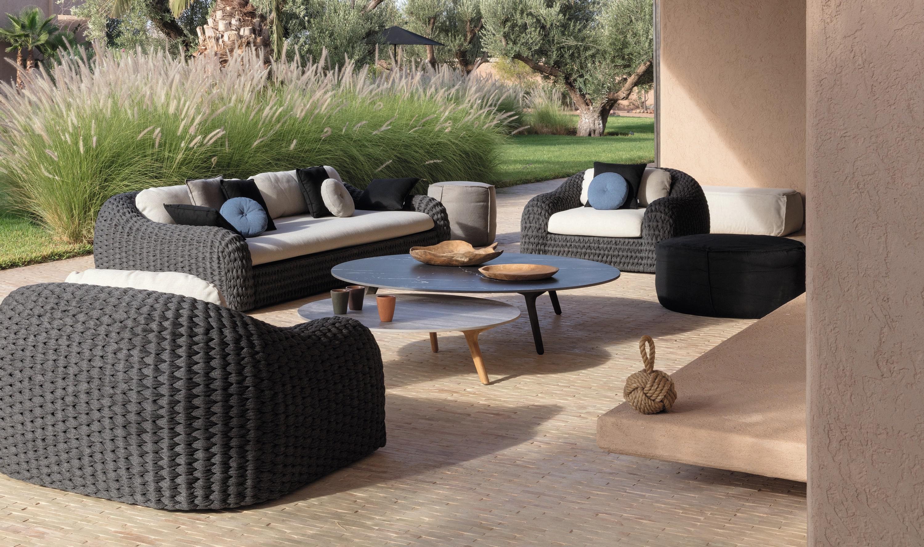 Manutti Kobo Lounge Chair | Wooden | Outdoor-Patio Furniture - Ultra Modern
