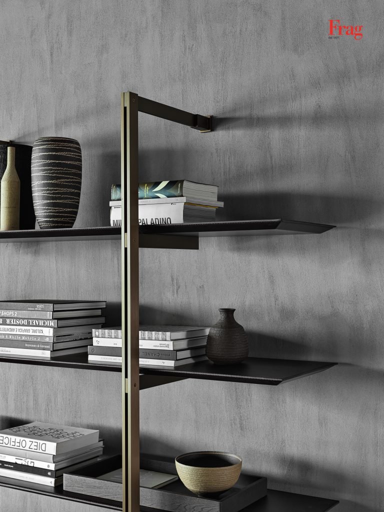 Morgans Bookcase from Frag, designed by Dainelli Studio