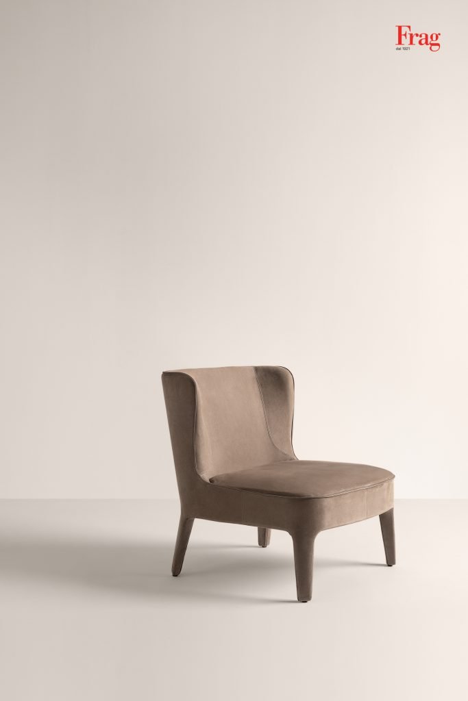 Public L Lounge Chair from Frag, designed by Dainelli Studio