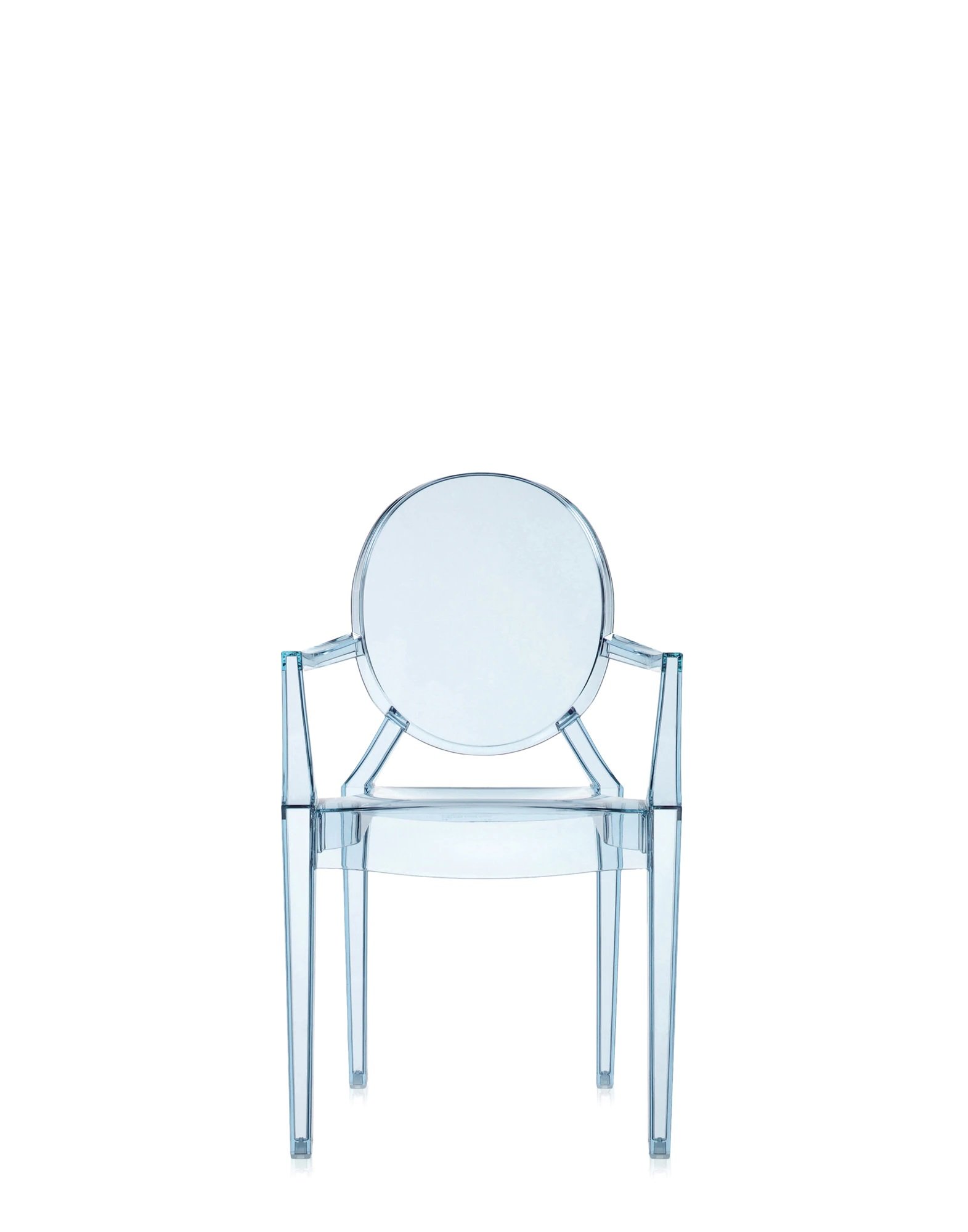 Lou Lou Ghost Kids Chair from Kartell, designed by Philippe Starck