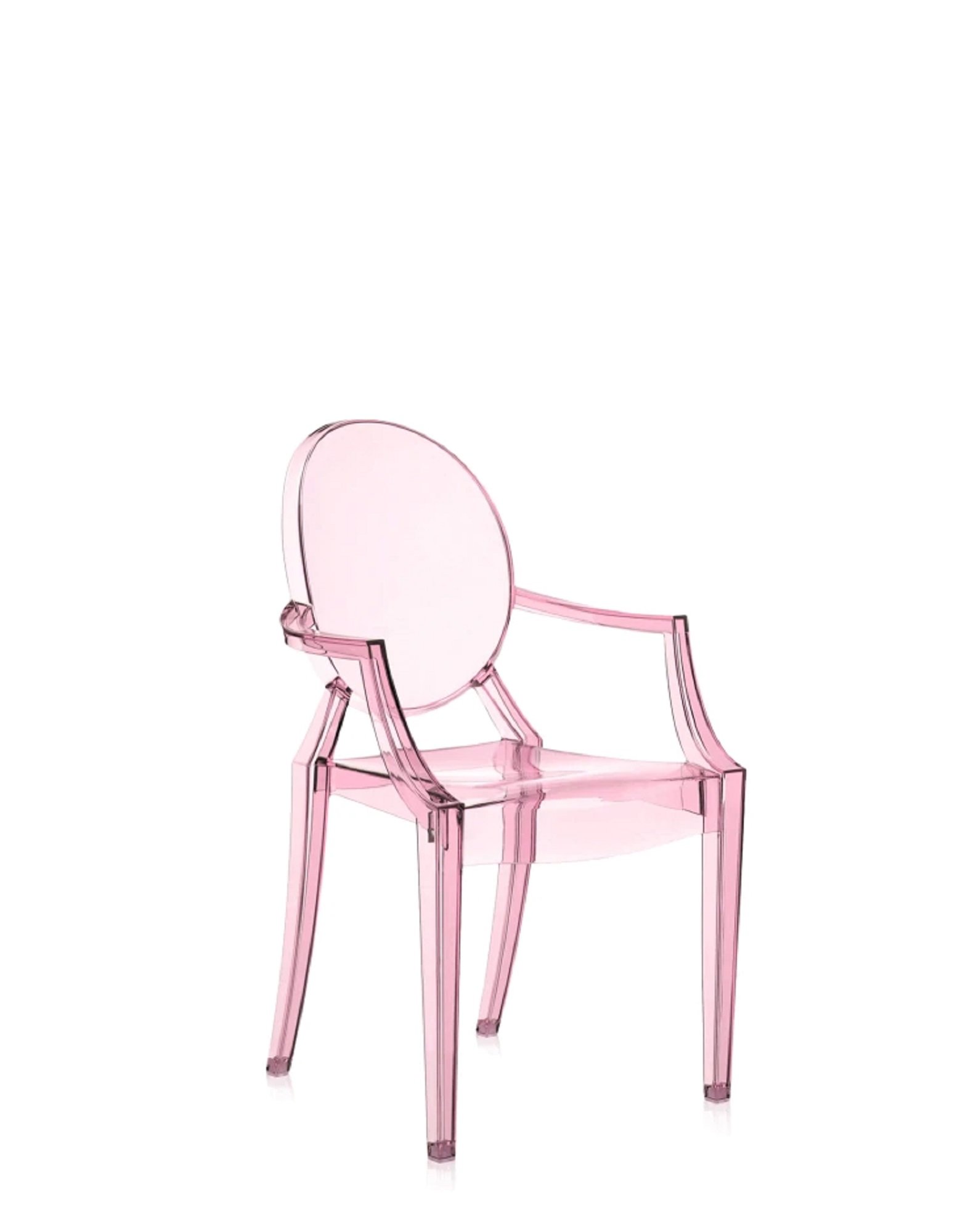 Lou Lou Ghost Kids Chair from Kartell, designed by Philippe Starck