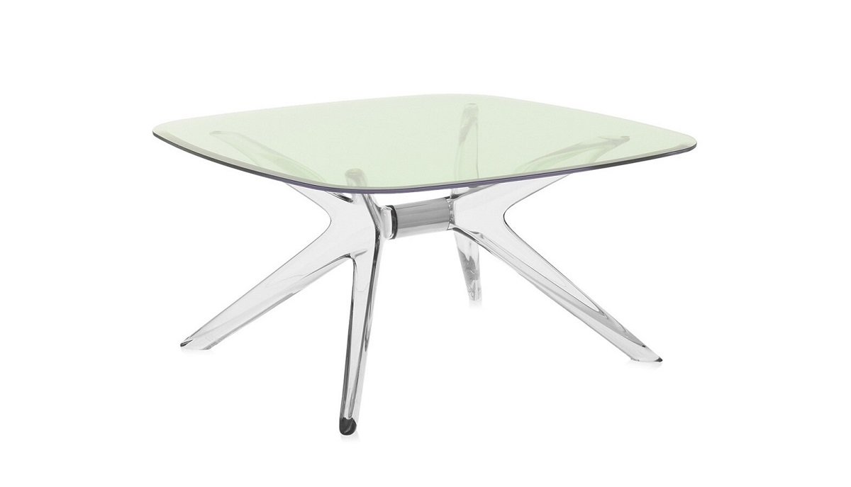 Blast Side Table end from Kartell, designed by Philippe Starck
