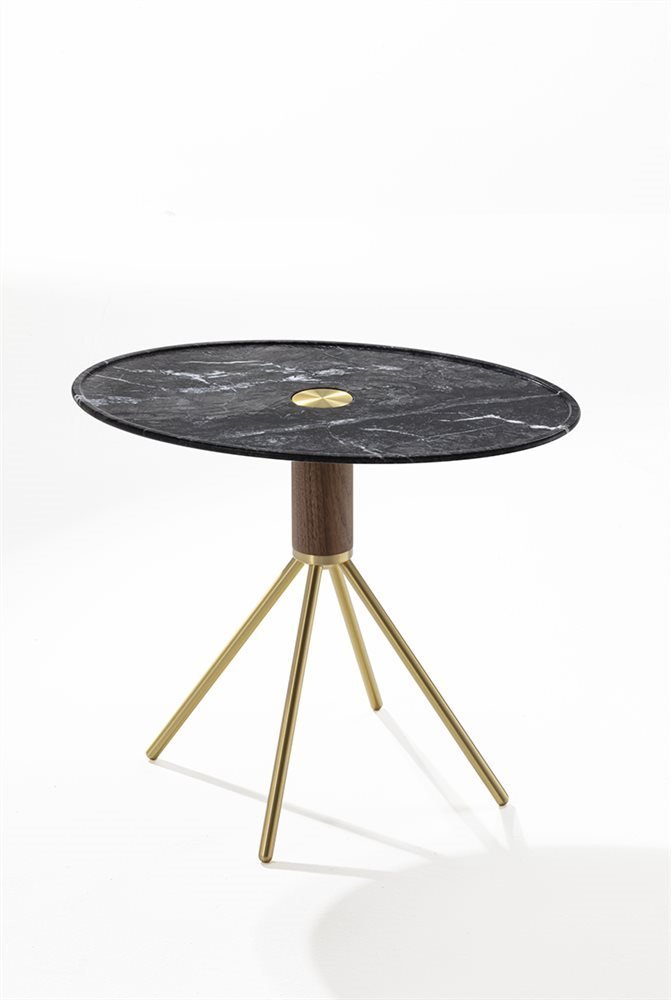 Jelly Marmo Side Table end from Porada, designed by C. Ballabio