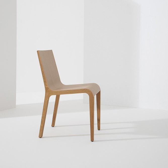Foglia Dining Chair from Billiani, designed by Marco Ferreri