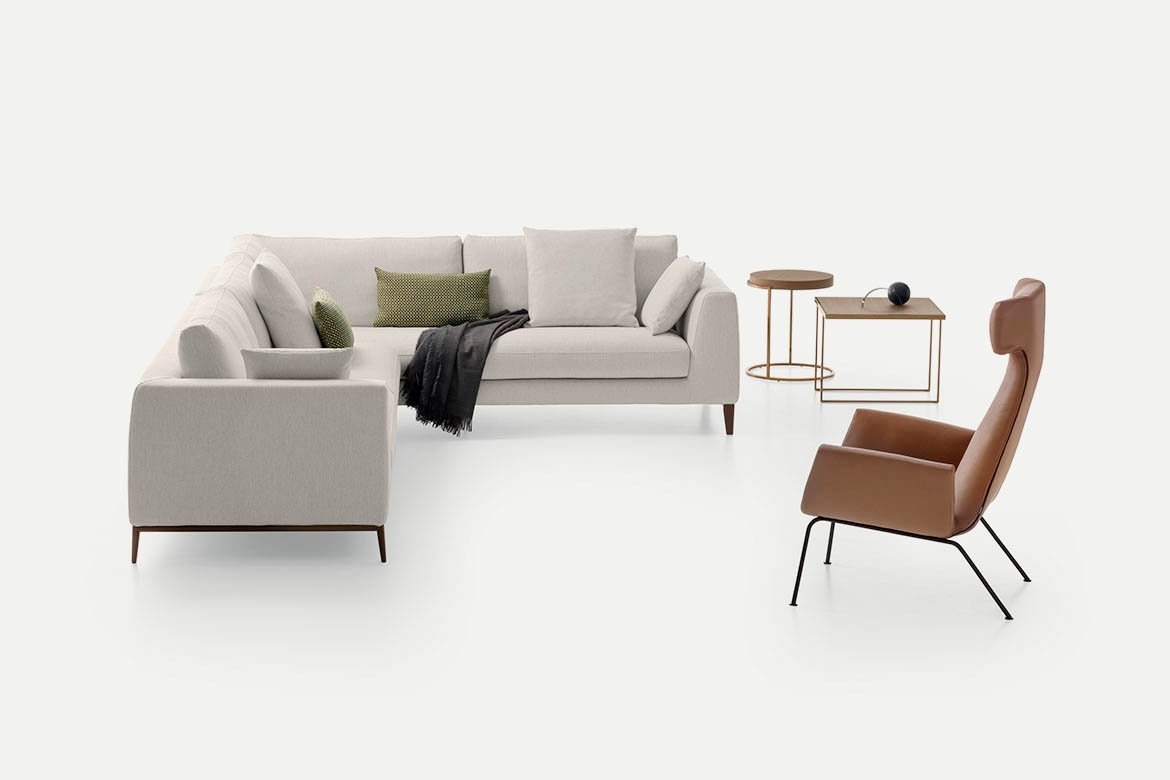 Time Sofa modular from Pianca, designed by Pianca Studio